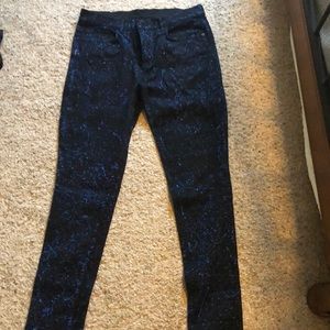 Proenza schouler splatter jeans